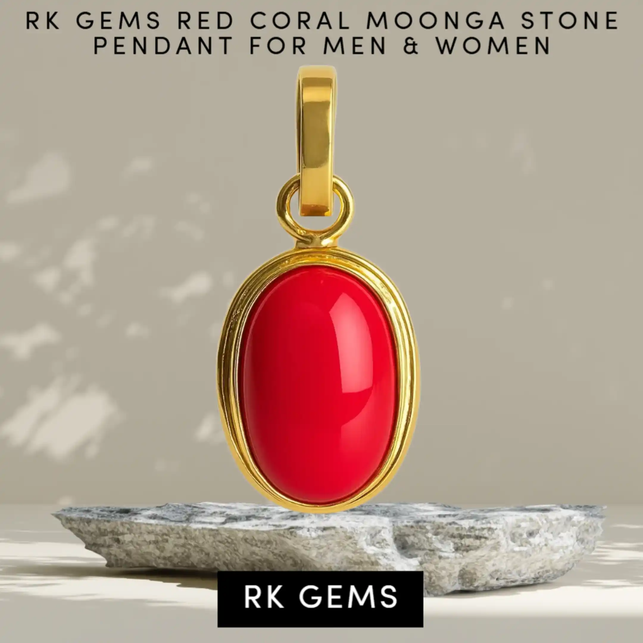 Moonga Stone Pendant for Planet Mars (Mangal) | Certified Red Coral Moonga Pendant for Astrology.png